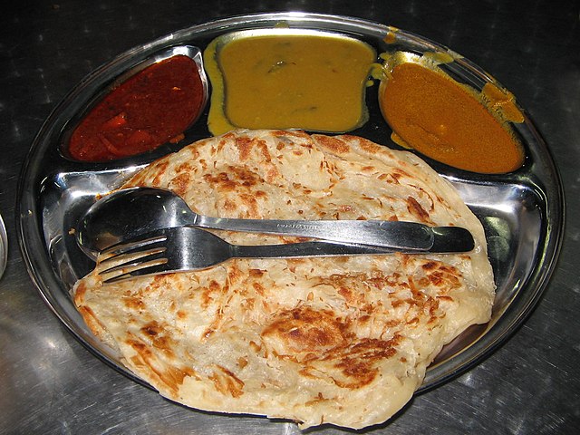 馬來西亞美食推薦 - roti canai印度煎餅