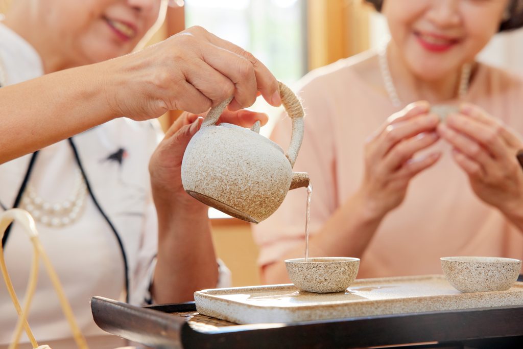 適時、適量、適溫飲茶，促進身體健康