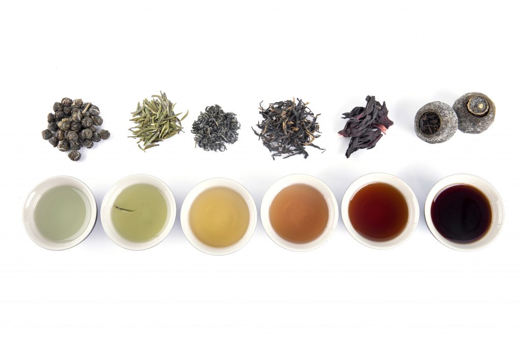 常見的六大茶種